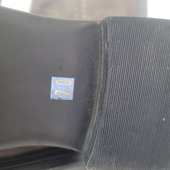 Natural Comfort by Steve Madden Gray Suede Zoe Riding Boot Stud Detail Size 7W - Picture 6 of 10